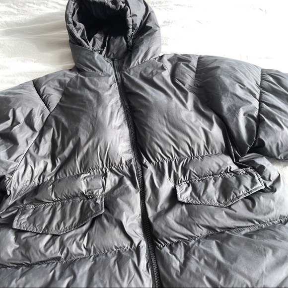 Zara Oversized Puff Jacket with letter - Picture 2 of 6